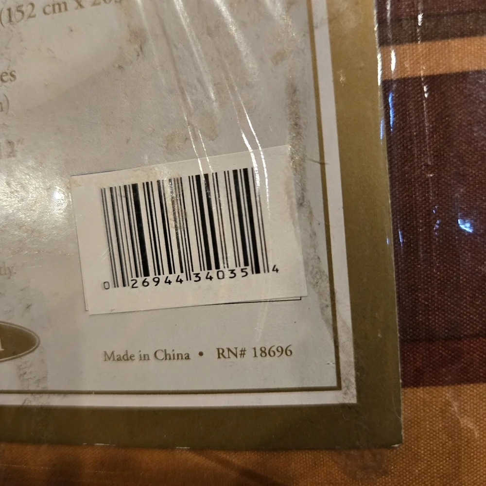 Madison Soft Touch *Queen* Microfiber Bedding Sheets - Brown/ Yellow Gold/ NEW!
